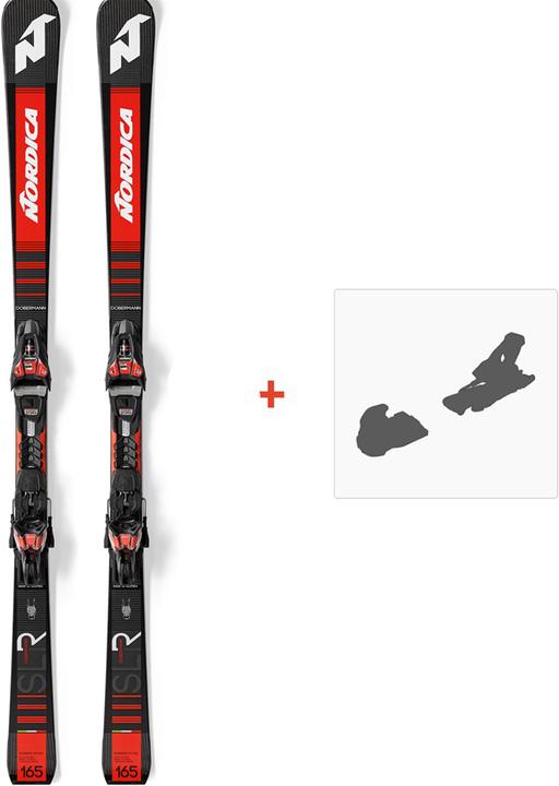 Actual product image Nordica Ski Dobermann SLR RB + XCELL 14 FDT 2019 (160 cm, Without binding)