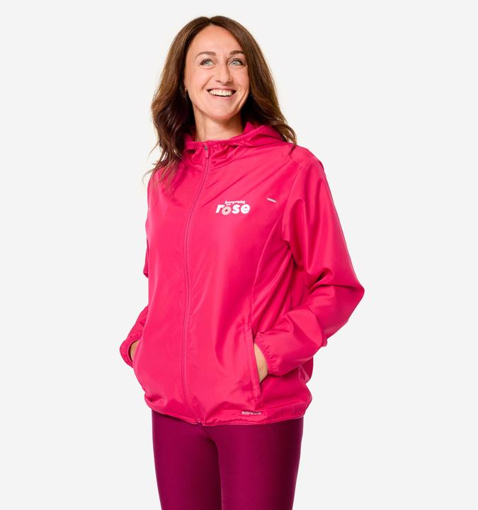Produktbild Kiprun "Bougeons en rose" limited edition Run 100 Women's windproof running jacket (M)