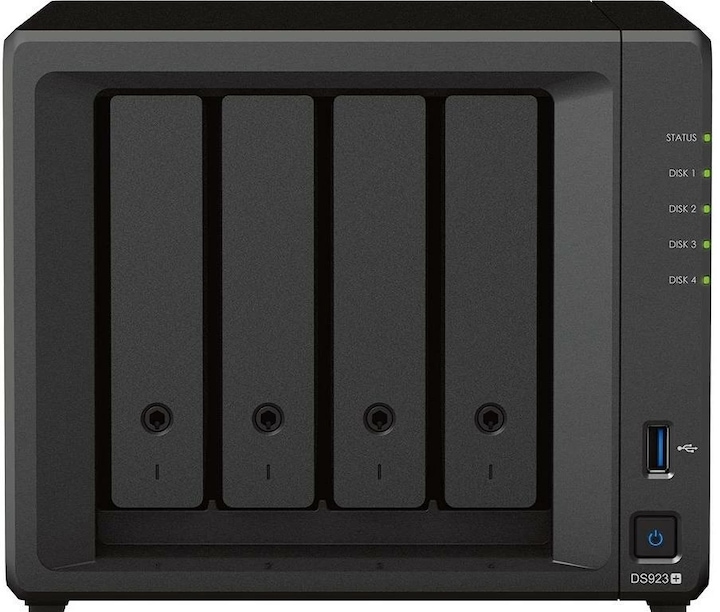 Image du produit Synology DS923+ LE SYSTÈME (4 x 16 To, Synology HAT 53xx)