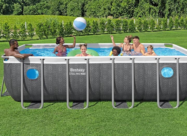 Actual product image Bestway Steel Pro Max RectangularPool488x244x122 (488 x 244 x 122 cm)