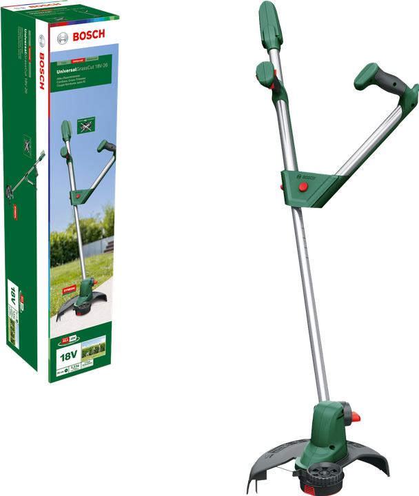 Actual product image Bosch Home & Garden UniversalGrassCut 18V-26 (Trim line)