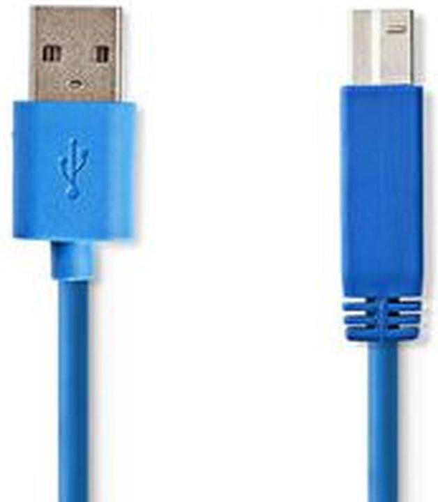 Produktbild Nedis USB 3.0 Kabel A Stecker - B M acho 3.0 m Blau (2 m)
