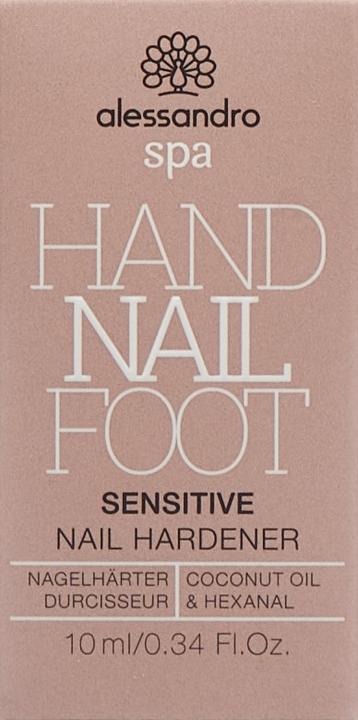 Actual product image Alessandro Spa - Nail Hardener Formaldehyde-free (10 ml)