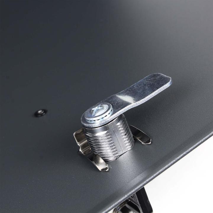 Produktbild XPOtool Briefkasten V60 Anthrazit 370x105x370mm Soft Close Zeitungsfach Stahl