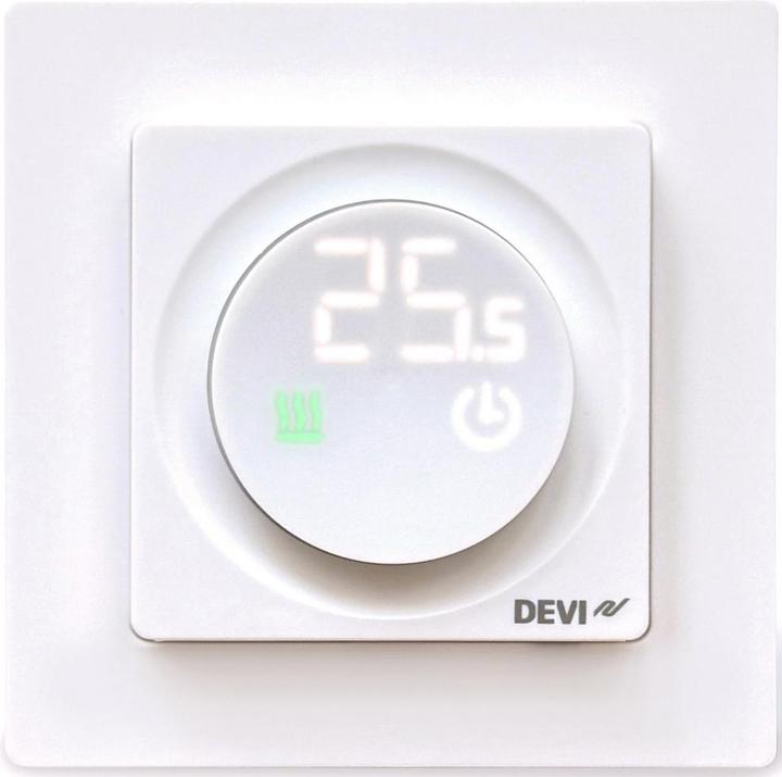 Actual product image Devi 140F1162 DEVIreg Display Connect DEVIreg Display Connect Uhrenthermostat