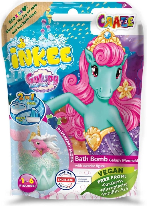 Image du produit Craze Boules de bain à superposition Inkee Galupy Mermaid