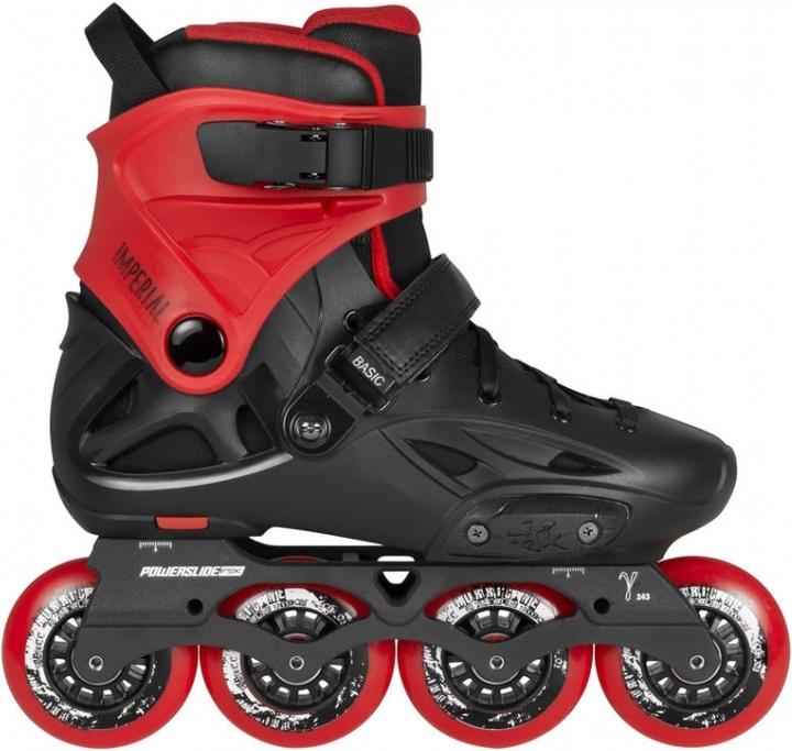 Produktbild Powerslide Inline Skates Imperial Basic 80 Black Red 2018 (45, 45 1/3, 45.5, 46)