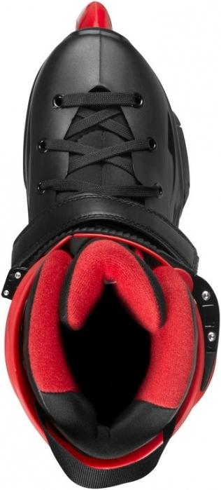 Produktbild Powerslide Inline Skates Imperial Basic 80 Black Red 2018 (45, 45 1/3, 45.5, 46)