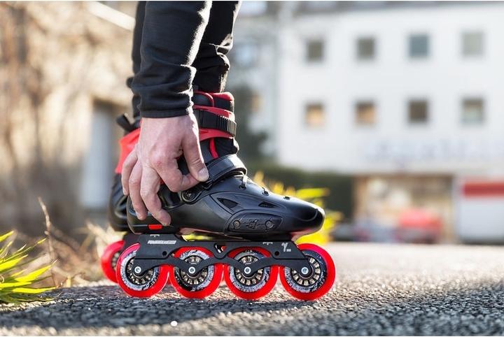 Produktbild Powerslide Inline Skates Imperial Basic 80 Black Red 2018 (45, 45 1/3, 45.5, 46)