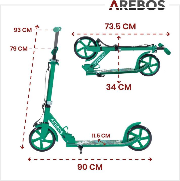 Immagine prodotto Arebos Tretroller