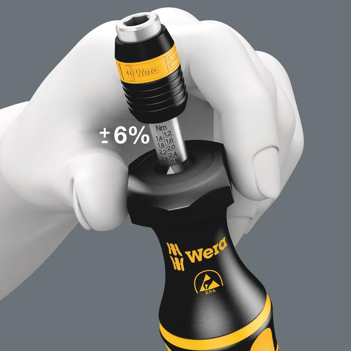 Produktbild Wera 7445 ESD 2,5 - 11,5 in.lbs (1/4", 2.50 Nm, 11.50 Nm)