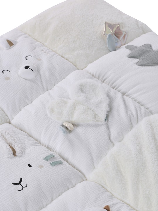 Produktbild Vertbaudet Baby Activity-Decke „Das süsse Leben“