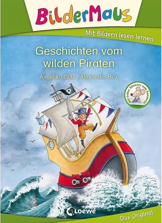 Produktbild Geschichten vom wilden Piraten (Deutsch, Angelika Glitz, 2015)