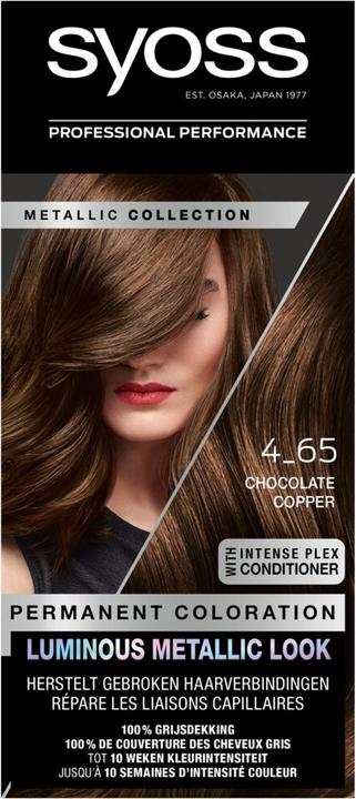 Actual product image Syoss Color Baseline 4-65 Chocolate Copper Hair Color (4-65 Chocolate Copper)