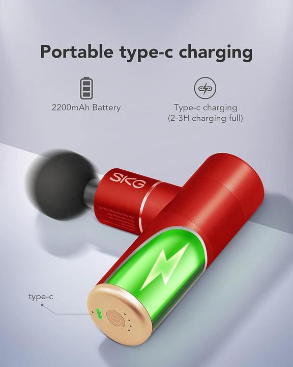 Produktbild SKG Massagepistole (4 Stufen, 660 min)