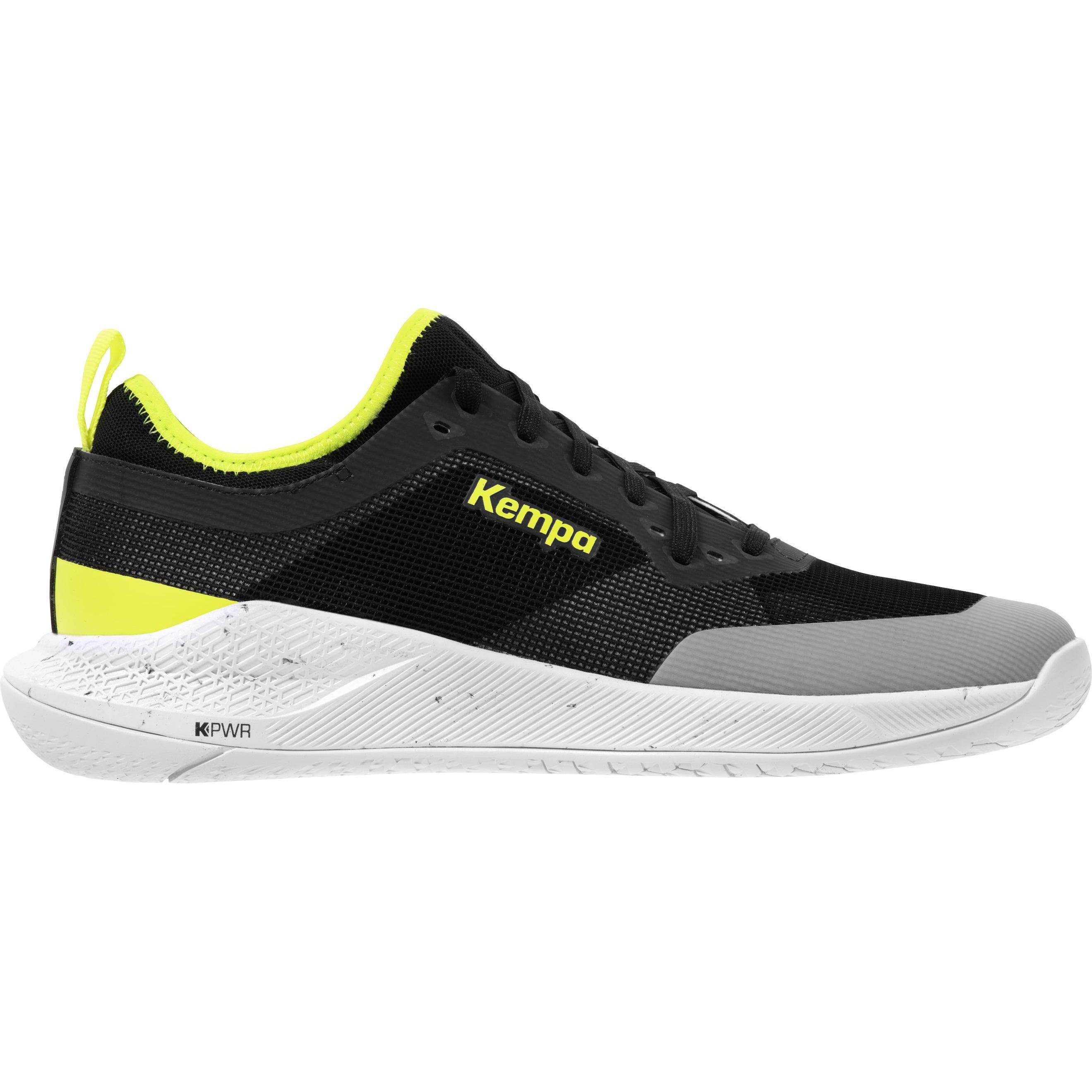 Kempa, Herren, Hallenschuhe, Hallen-Sport-Schuhe Kourtfly (41), Schwarz