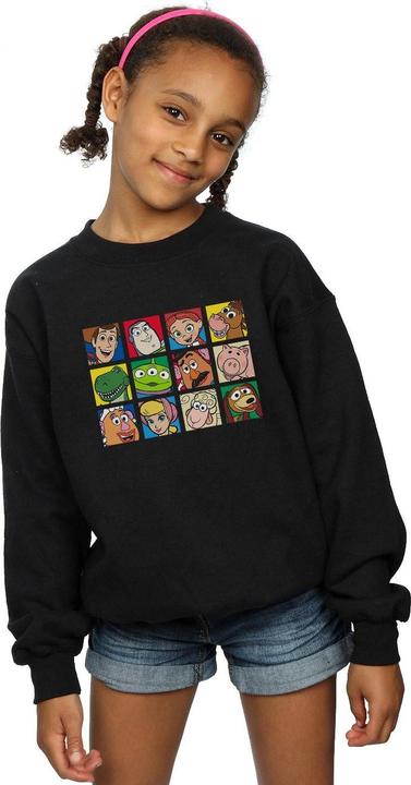 Produktbild Disney Toy Story Character Squares Sweatshirt Mädchen (152, 158)