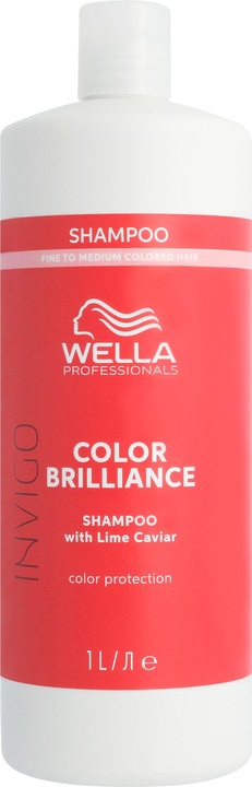 Wella Invigo Color Brilliance Shampoo fine (1000 ml, Shampoo liquido)