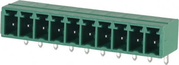 Image du produit Phoenix Contact Connecteur mâle 90 Ltan 10P (MC 1,5/10-G-3,81)