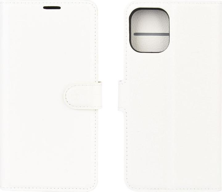 Produktbild Cover-Discount iPhone 12 / 12 Pro - Leder Etui Hülle weiss (Apple iPhone 12, Apple iPhone 12 Pro)