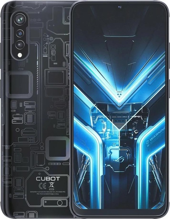 Cubot X70 DS 24GB/256GB Tech Black EU (256 GB, Teck Black, 6.58", 100 Mpx, 4G)