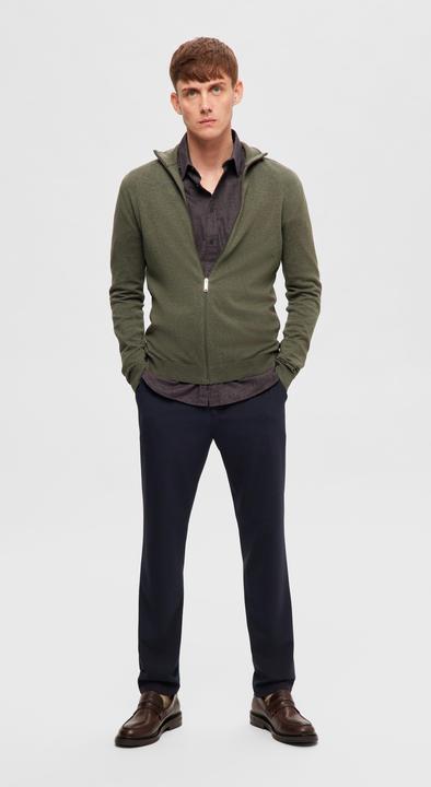 Actual product image Selected Zip-up cardigan (XL)