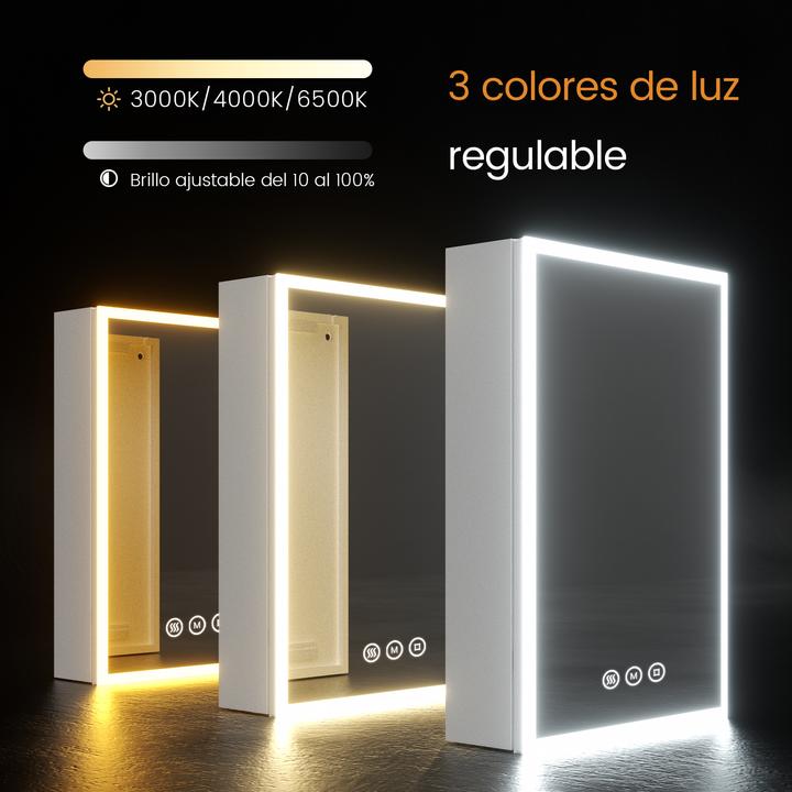 Actual product image Emke Spiegelschrank (50 x 70 cm)