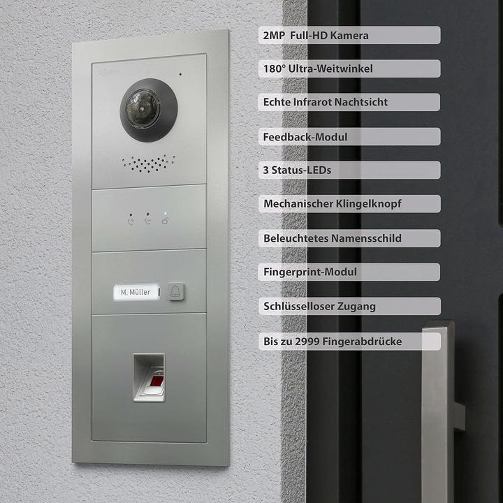 Image du produit Goliath Toys Interphone vidéo hybride Full-HD avec application et empreinte digitale