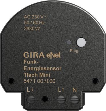 Actual product image Gira Wireless energy sensor