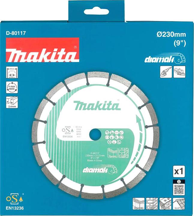 Produktbild Makita Diamak 230mm Diamanttrennscheibe