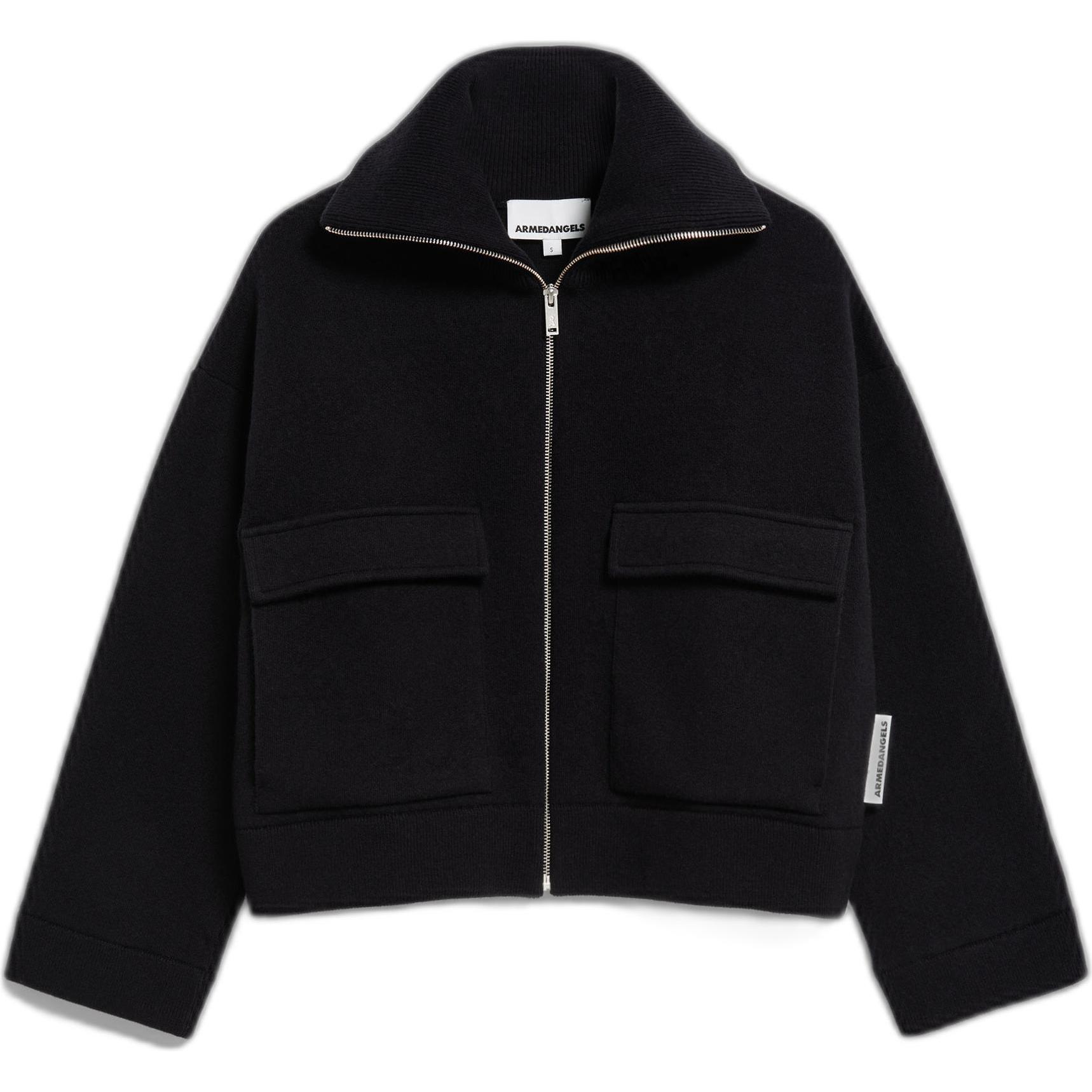 Armedangels, Damen, Jacke, Women's Joaniaas (XXL), Schwarz, XXL