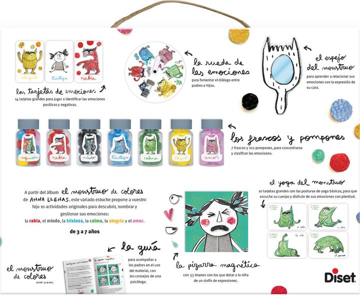 Produktbild Diset Aprendo En Positivo - Monstruo De Colores (Spanisch)