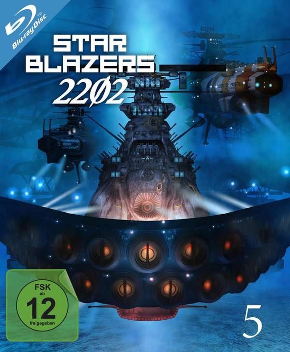 Actual product image Star Blazers 2202 - Space Battleship Yamato - Vol.5 (Ep. 22-26) (Blu-ray) (Blu-ray, Japanese, German)