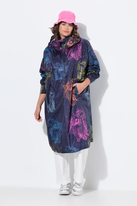 Actual product image Laurasøn Funktions-Regencape, Unisex, Print, Kapuze (One size)