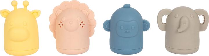 Actual product image small foot Silicone Bath Toys Set