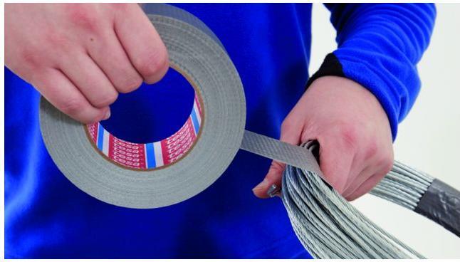 Produktbild tesa Betonband silber 50m:48mm (48 mm)