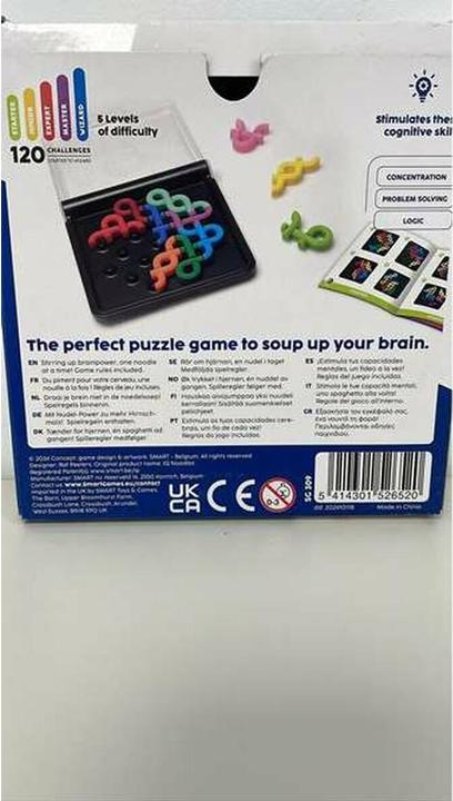 Actual product image Smart Games IQ Noodles (mult) (English, French, German, Italian, 1 Players)