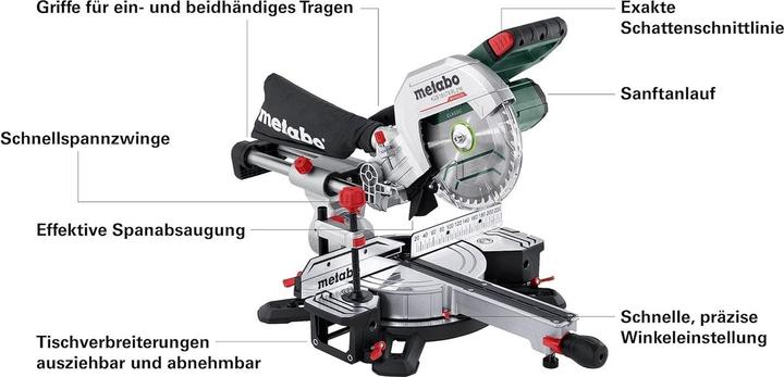 Produktbild Metabo KGS 18 LTX BL 216