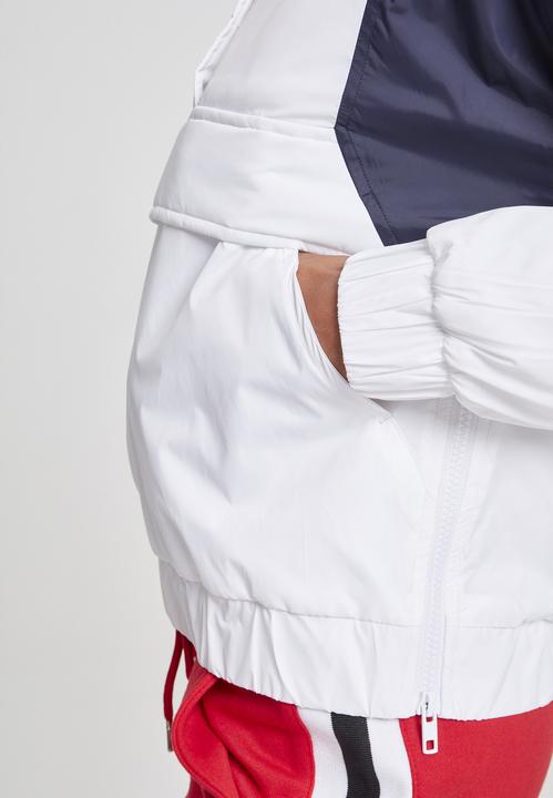 Actual product image Urban Classics Ladies 3-Tone Padded Pull Over Jacket (XS)