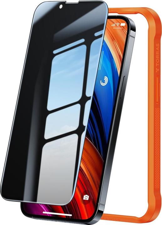 Actual product image Torras Privacy Panzerglas (1 Piece, Apple iPhone 14 Pro)
