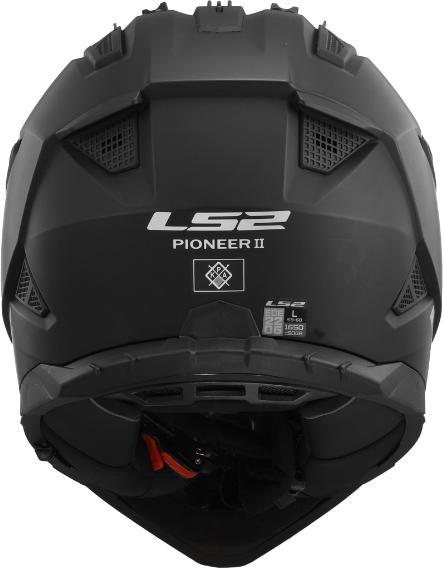 Actual product image LS2 MX702 Pioneer II Solid (L)