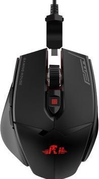 Rii RT618 (MO1) Programmable Gaming Mouse with 12000 DPI & RGB LED (PMW3360 MCU / Omron switches) (Cable)