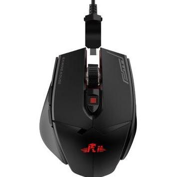 Rii RT618 (MO1) Programmable Gaming Mouse with 12000 DPI & RGB LED (PMW3360 MCU / Omron switches) (Kabelgebunden), Maus,...