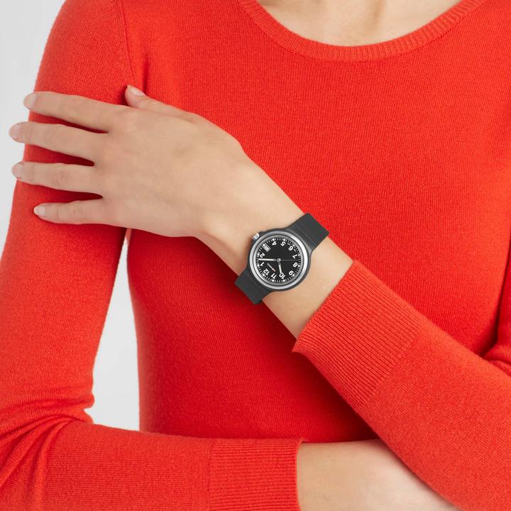 Actual product image M Watch Mondaine Maxi 38 (Analogue wristwatch, Swiss made, 38 mm)