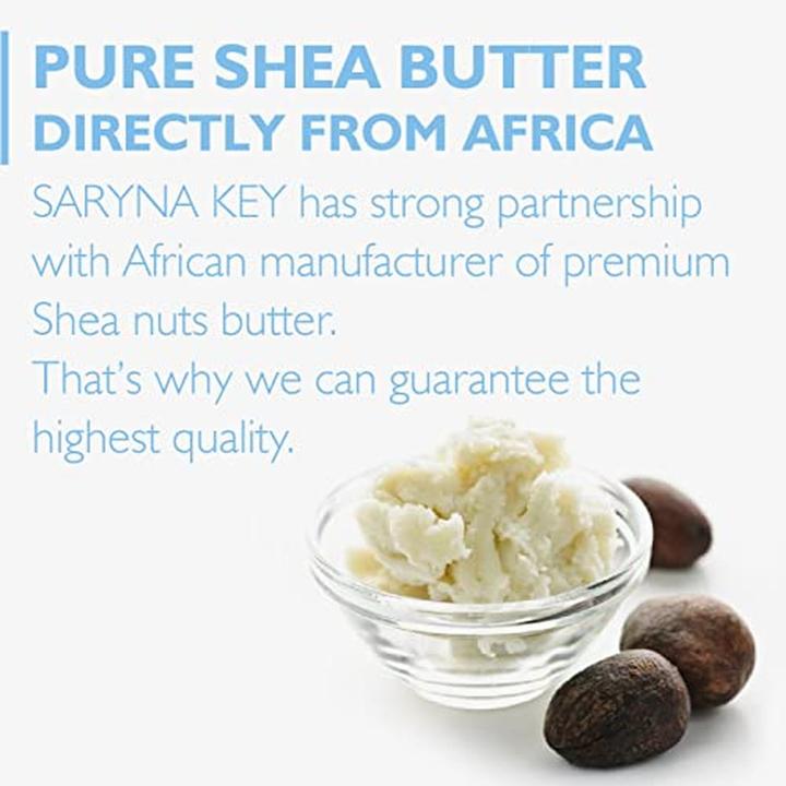 Actual product image Saryna Key Pure African Shea Mixed Shea 70% / 30% 500Ml / 16.9 Fl.Oz (500 ml)