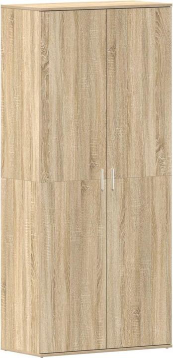 Image du produit vidaXL Armoire à chaussures Chêne Sonoma 80x39x180 cm Matériau dérivé du bois (80 x 39 x 180 cm)