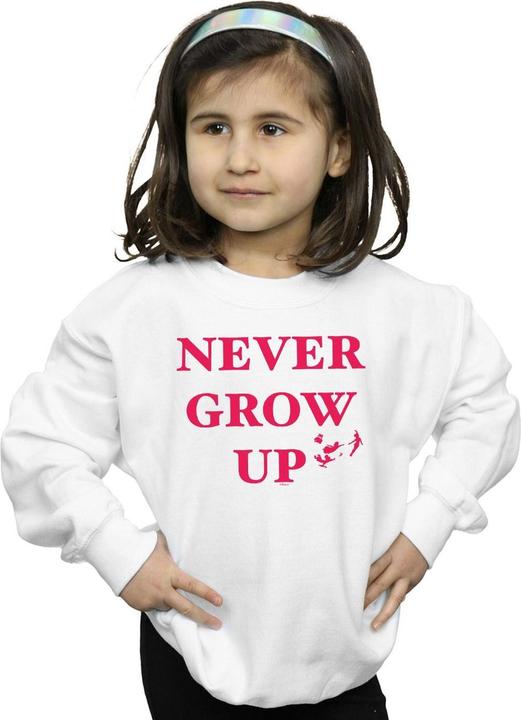 Produktbild Disney Peter Pan Never Grow Up Sweatshirt Mädchen (152, 158)
