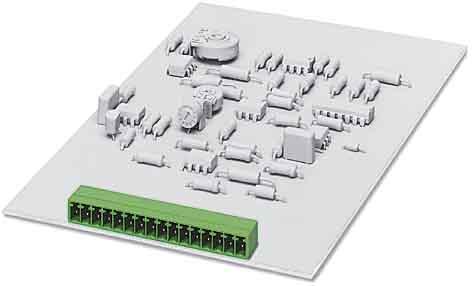 Produktbild Phoenix Contact Mini PCB header, R/A, 3.5mm pitch, 2 way