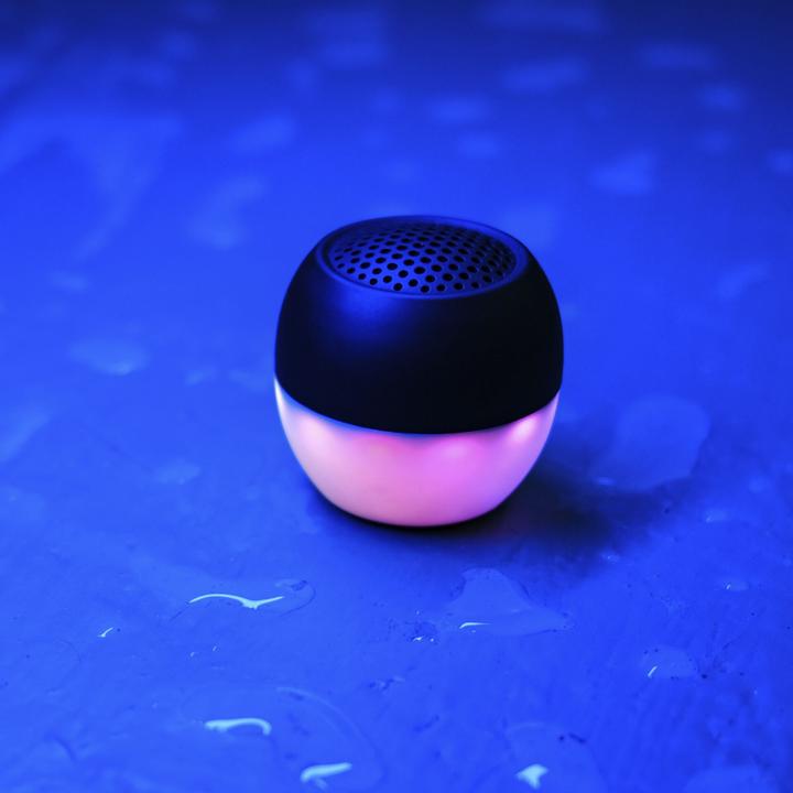 Produktbild Boompods Tide Round Speaker Soundflare Black (5 h, Akkubetrieb)