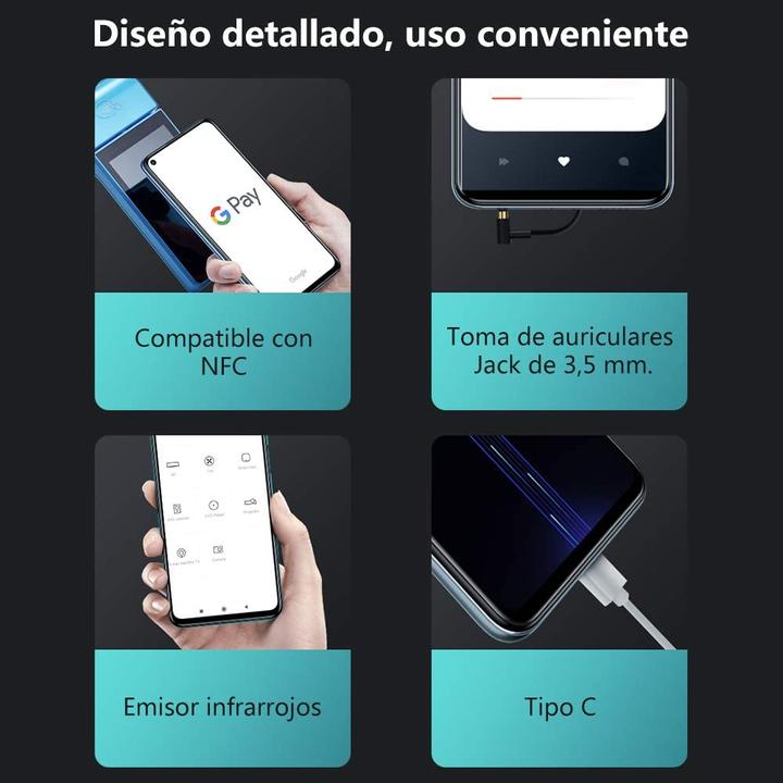 Produktbild Xiaomi Redmi Note 9 (128 GB, Midnight Grey, 6.53", Dual SIM + SD, 48 Mpx, 4G)